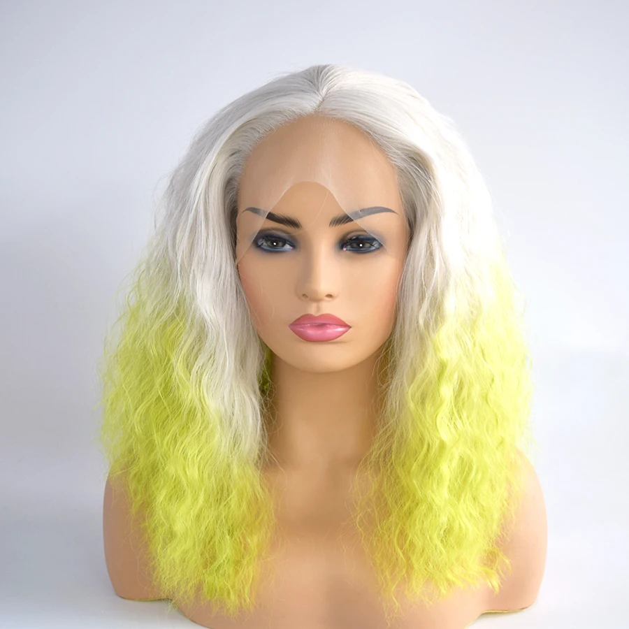 Парики из искусственных волос без шапочки основы длиный кудрявые волосы парик