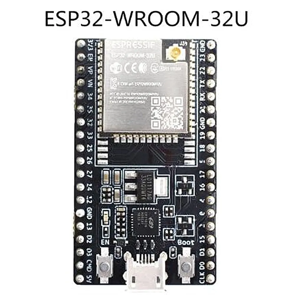 ESP-WROOM-32U ESP32-DevKitC ESP-WROOM-32D ESP32-SOLO-1 ESP-WROOM-32U ESP32-WROVER-B ESP32-WROVER-IB пустая панель адаптируемые под требования заказчика модуль - Комплект: ESP-WROOM-32U