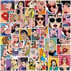 103050 шт., водонепроницаемые наклейки в виде мультяшных граффити