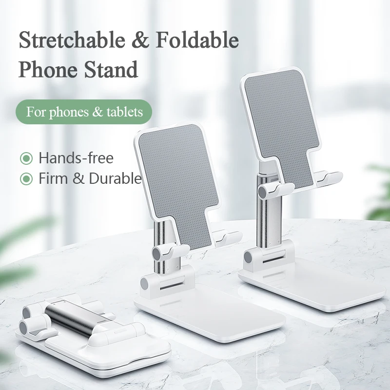 lokfo universal desktop mobile phone holder stand for iphone ipad adjustable tablet foldable table cell phone desk stand holder free global shipping