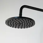 Черный Масло латунь 8 дюймов круглый тропический душ Насадки для душа Ванная комната осадков Насадки для душа 12 