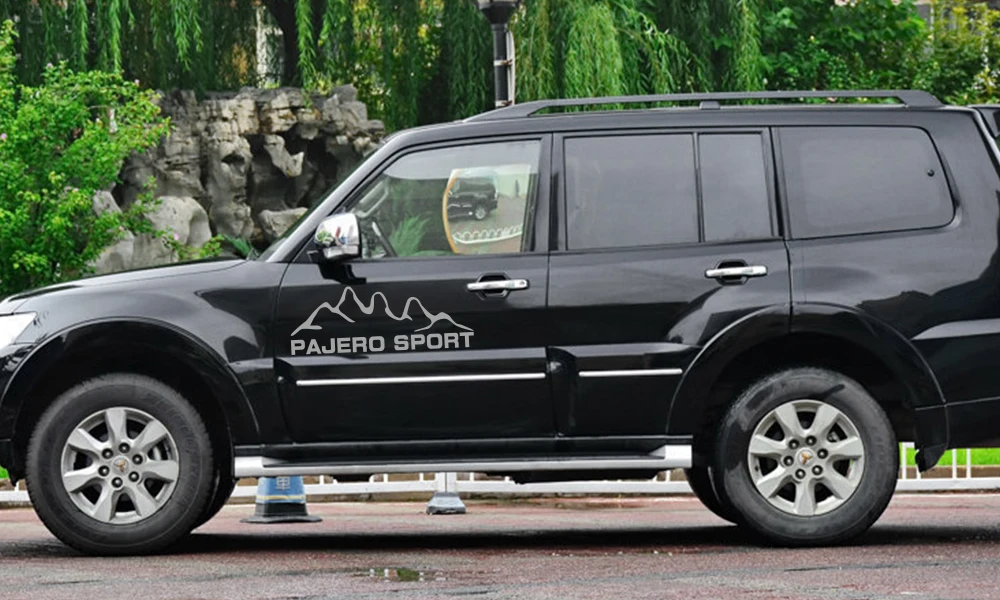 Автомобильные наклейки для Mitsubishi pajero sport Styling Виниловая пленка Авто наклейки своими руками Автомобильные украшения автомобильные принадлежности для тюнинга