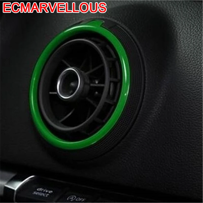 

Выходной кондиционер Автомобильный декоративный хромированный автомобильный Стайлинг Защита Яркие Блестки наклейка полоса 14 15 16 для Audi RS3