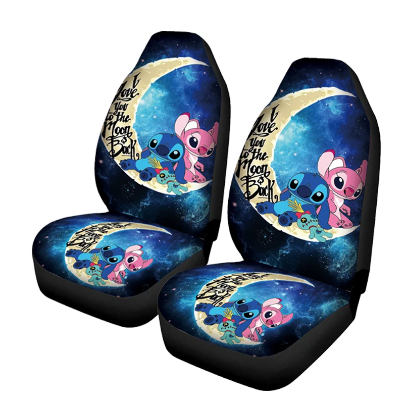 

Full set of customized animation design, car front seat cover, rear seat cushion, full set of dust-proof pet dog protection pad,