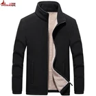 Ветровка мужская флисовая, тактическая Ветровка из софтшелла в стиле милитари, утепленная верхняя одежда с капюшоном для туризма и гор, 7XL 8XL 9XL