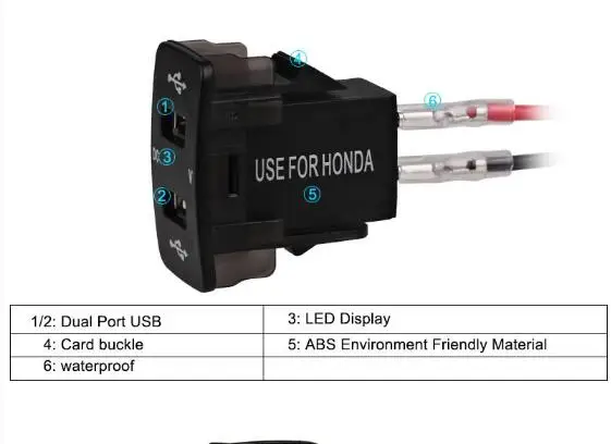 Автомобильное зарядное устройство с двумя USB-портами 5 В 2 1 А | Автомобили и
