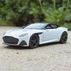 WELLY 1:24 skala Aston Martin DBS Superleggera, белая игрушка, модель odlewu wycofach Collection, автомобили для детей, подарок