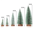 1 шт. Рождественское украшение, декор для рождественской елки, маленькая кедровая сосна для вечерние, новый год 2022, рождественские праздничные украшения, сделай сам, подарок для детей