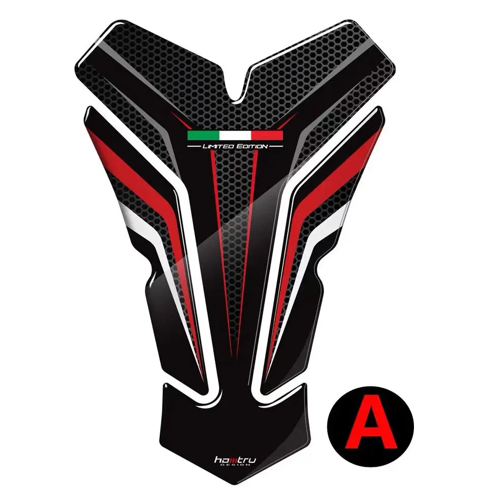 Защитная 3d-накладка на бак мотоцикла Италия чехол для танков Honda Suzuki Yamaha Kawasaki Triumph