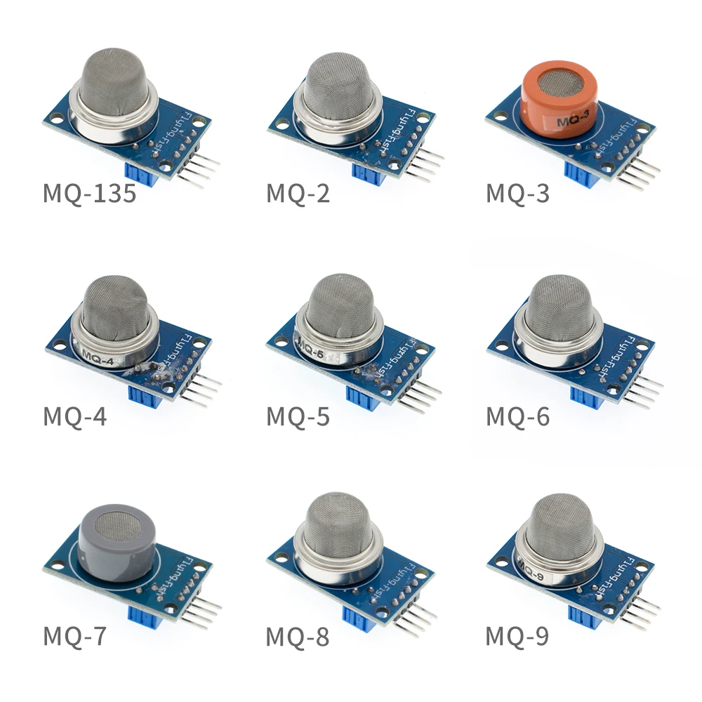 50 шт. MQ 2 3 4 5 6 7 8 9 135 детектор дыма метана сжиженный газ Сенсор модуль|kit kits|kit diydiy kit |