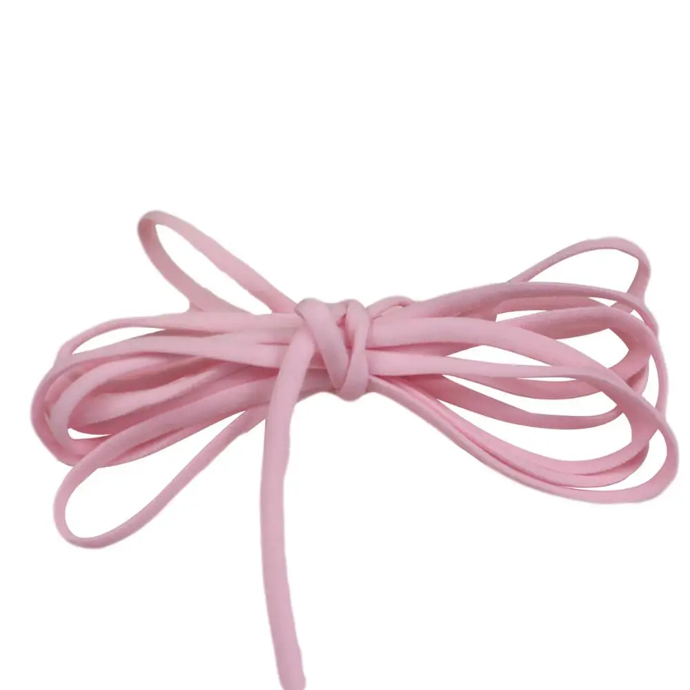 25 ярдов/рулон 5 мм Модный мягкий нейлоновый шнур эластичная нить для женщин