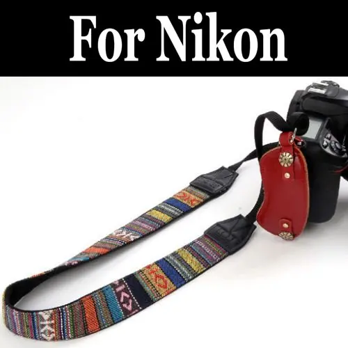 Универсальный плечевой шейный ремень для камеры Slr Camera s-образный Nikon D5100 D5200 D5300 D5500