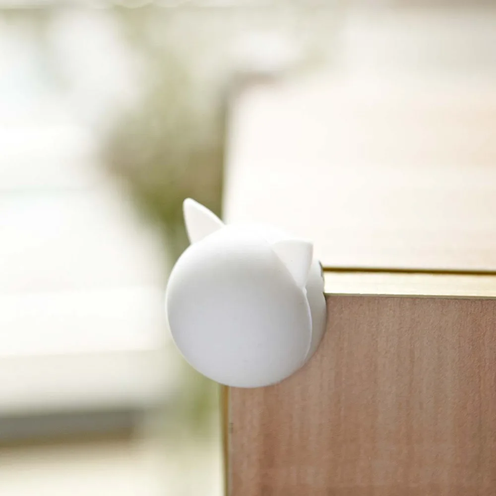 Модный милый мультфильм животных мягкий силиконовый детский безопасный угол