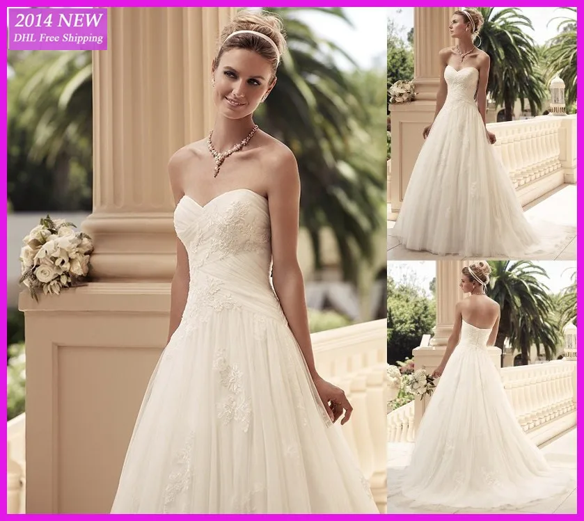 

bola elegante vestido de casamento vestidos com apliques de renda em tule branco/vestido de noiva marfim personal wedding dress