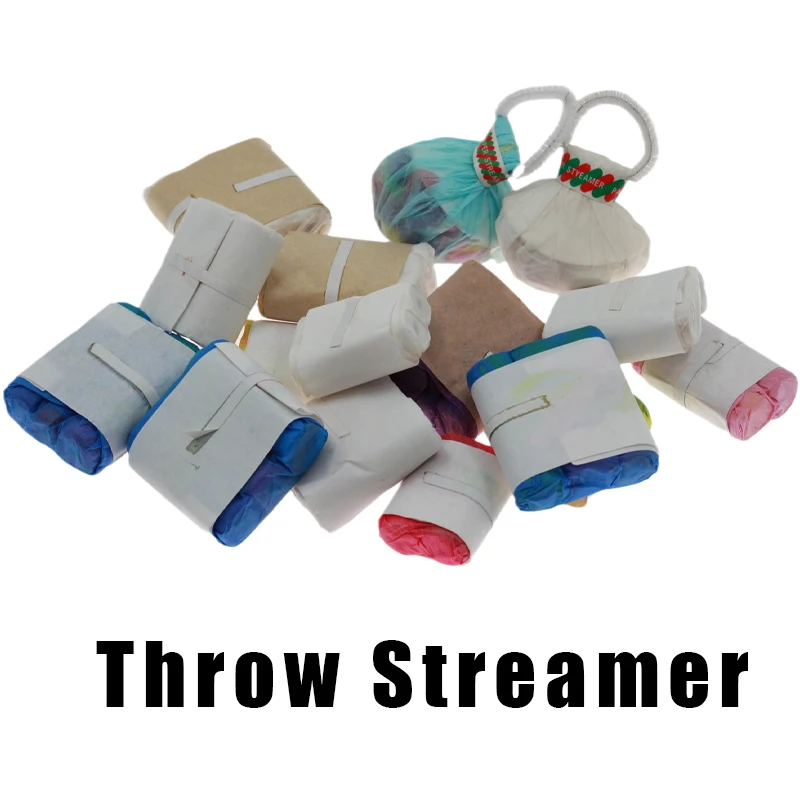 10 шт. волшебные стримеры шелковая нить паук трюки Иллюзия ментализма реквизит