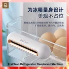 Дезодорант-стерилизатор Xiaomi EraClean для холодильника, бытовой кухонный очиститель озона, освежающий перезаряжаемый дезодорант