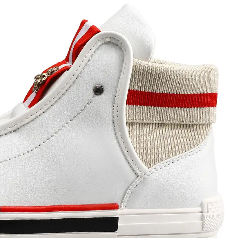 Новинка мужская повседневная обувь дизайнерская Европейская с высоким верхом и