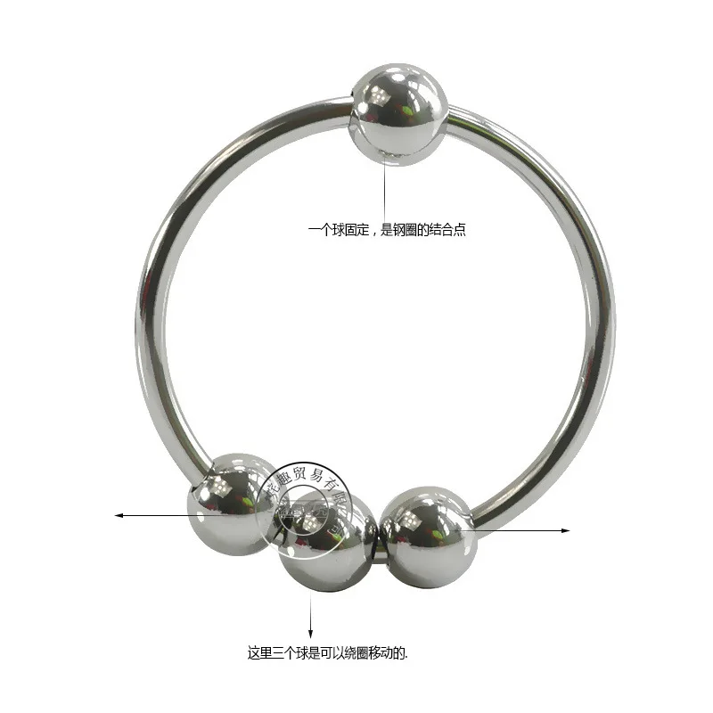 Мужской Растяжитель мошонки с шариком связывание яичком секс игрушки для мужчин