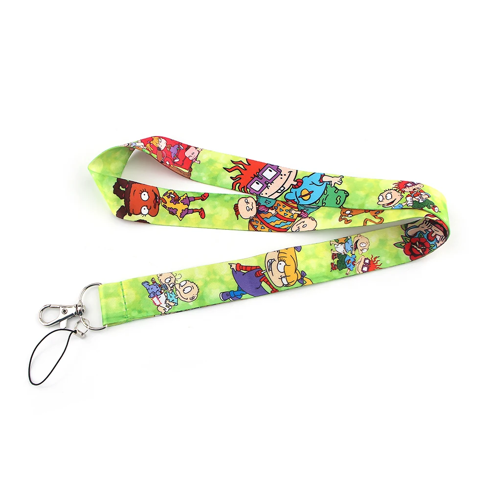 

HJ111 Anime Naughty Boy Card Cover With Lanyard For Keys Mobile Phone Hang Rope Keycord ID Card Badge Holder Keychain Lanyard