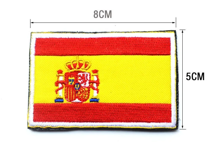 Embroidered Spain Испанский национальный полицейский антитеррористический Тактический спецназ патч испанская полиция гео - Цвет: Embroidered Spain
