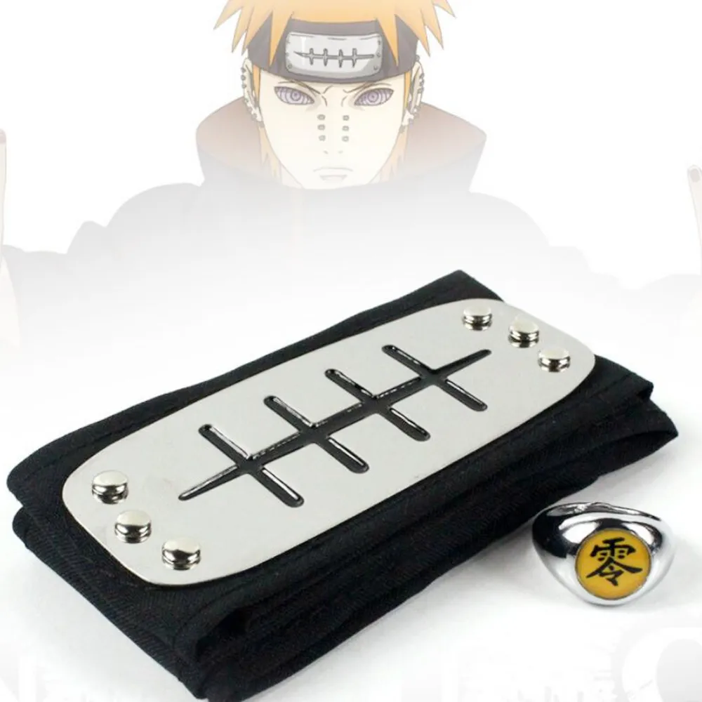 Повязка на голову из аниме Какаси кольцо Итачи Акацуки реквизит аксессуары для