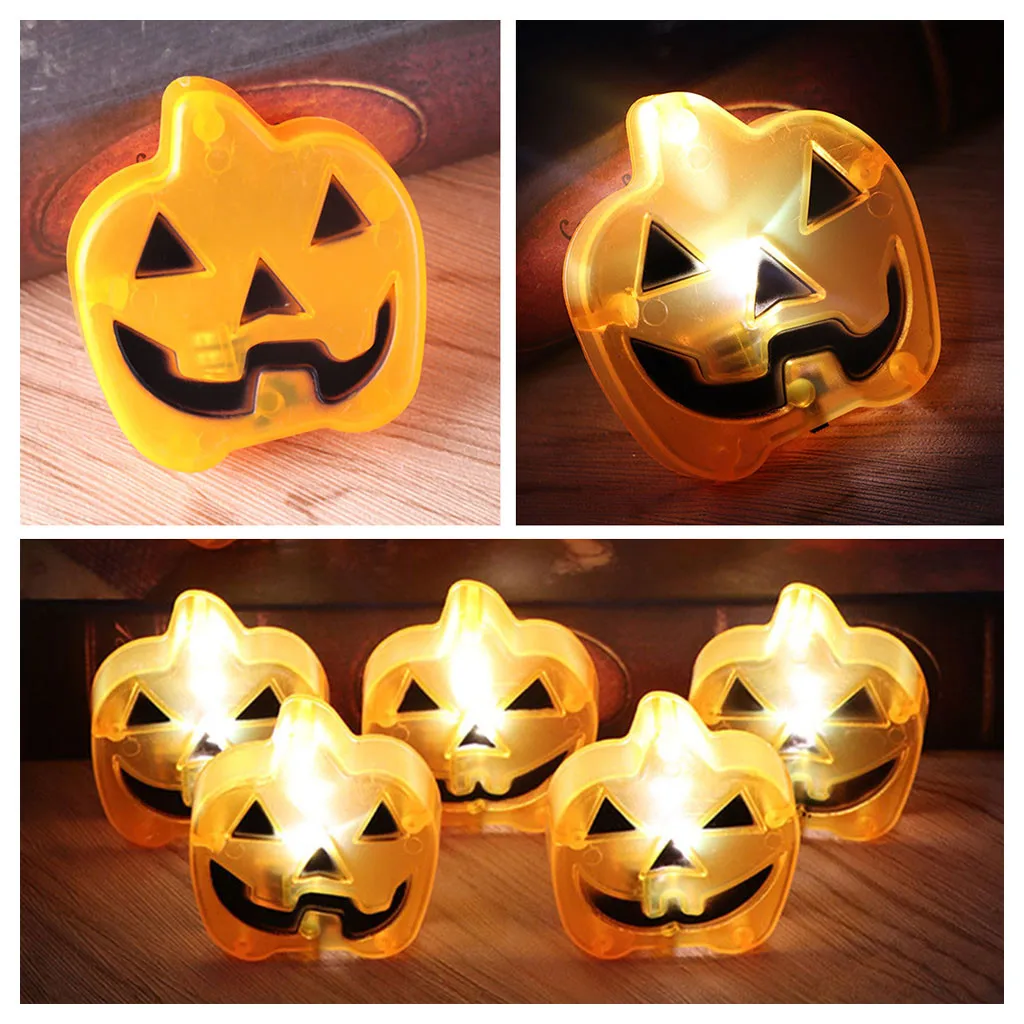 Тыква ночник светодиодный настенный светильник Хэллоуин Декор вечерние магазин