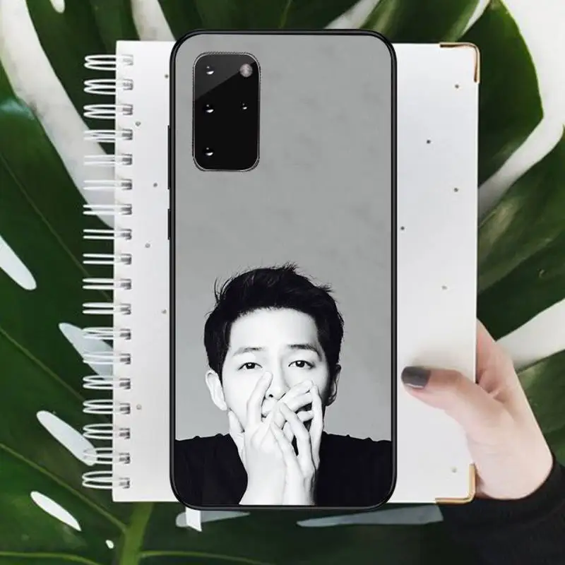 

Song Joong Ki Korean actor Phone Case For Samsung galaxy S 9 10 20 A 10 21 30 31 40 50 51 71 s note 20 j 4 2018 plus