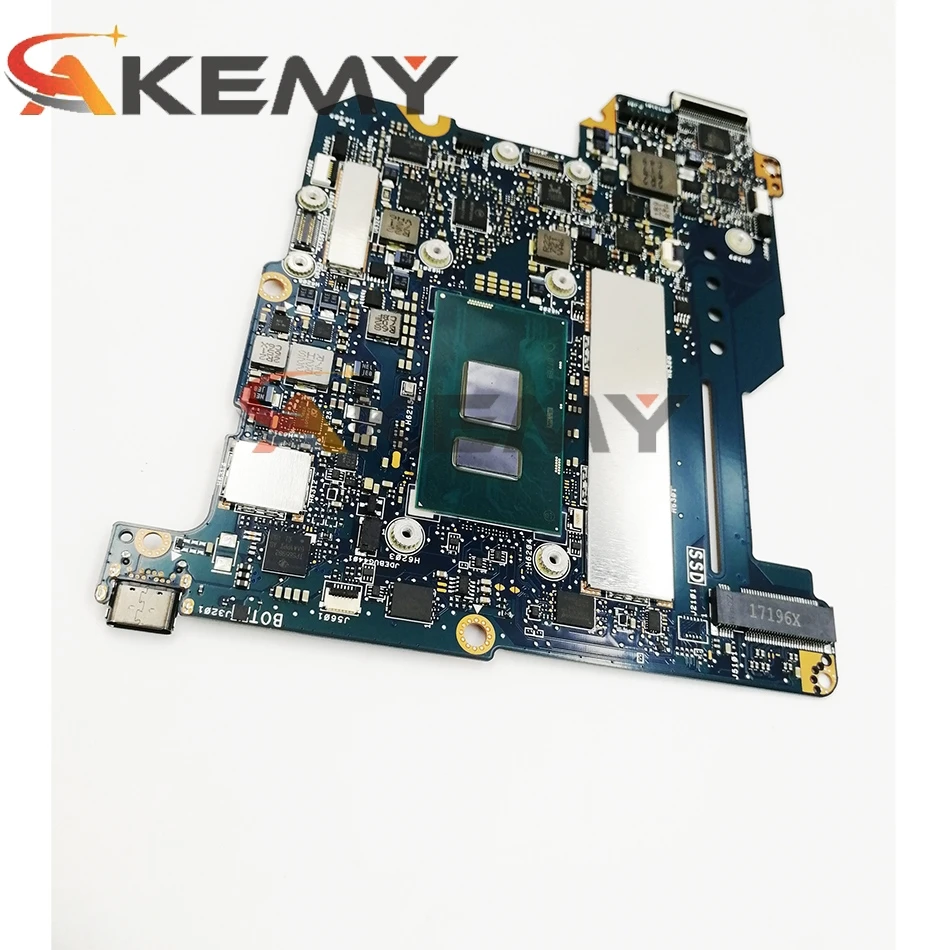 ux390ua laptop motherboard for asus zenbook ux390uak ux390ua ux390u original mainboard 8gb ram i5 7200u cpu free global shipping