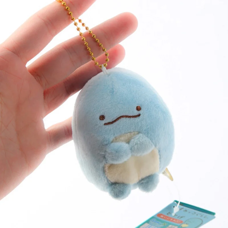 7 см Sumikko Gurashi Мягкая Подвеска для ключей плюшевые игрушки для детей детские мягкие куклы игрушки для девочек подарок на день рождения сумка Подвеска