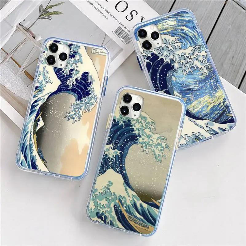 

The Great Wave off Kanagawa Japanese Phone Case For iphone 12 5 5s 5c se 6 6s 7 8 plus x xs xr 11 pro max mini