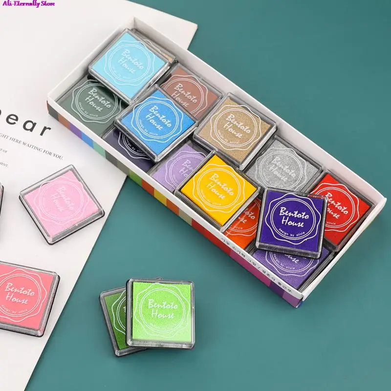 

20PCS Giant Ink Pads Multi-colored Stamp Pads for DIY Craft Scrapbooking Ink Pad