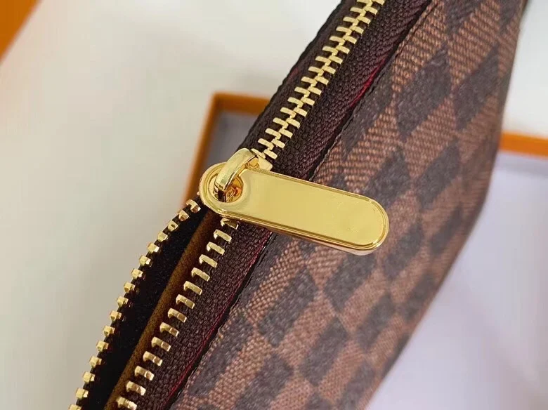 

Luxury men's printed embroidery patch detachable wristband wallet practical fashion