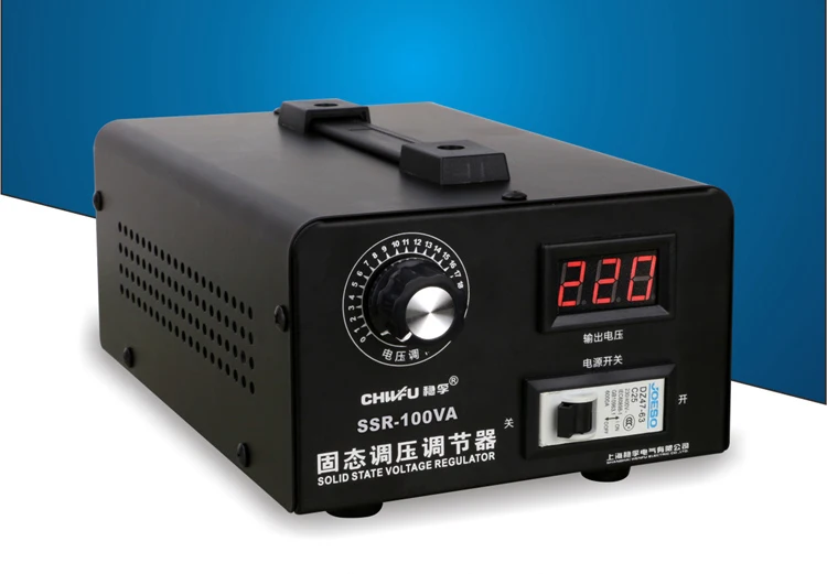 Однофазный регулятор напряжения переменного тока 220 В электронный кремниевый А |