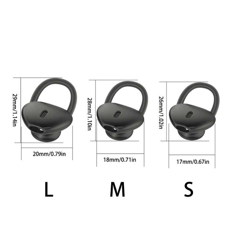 

3PCS Silicone Case Earpads Earbuds for HUAWE TalkBand B5 Lite Headphone