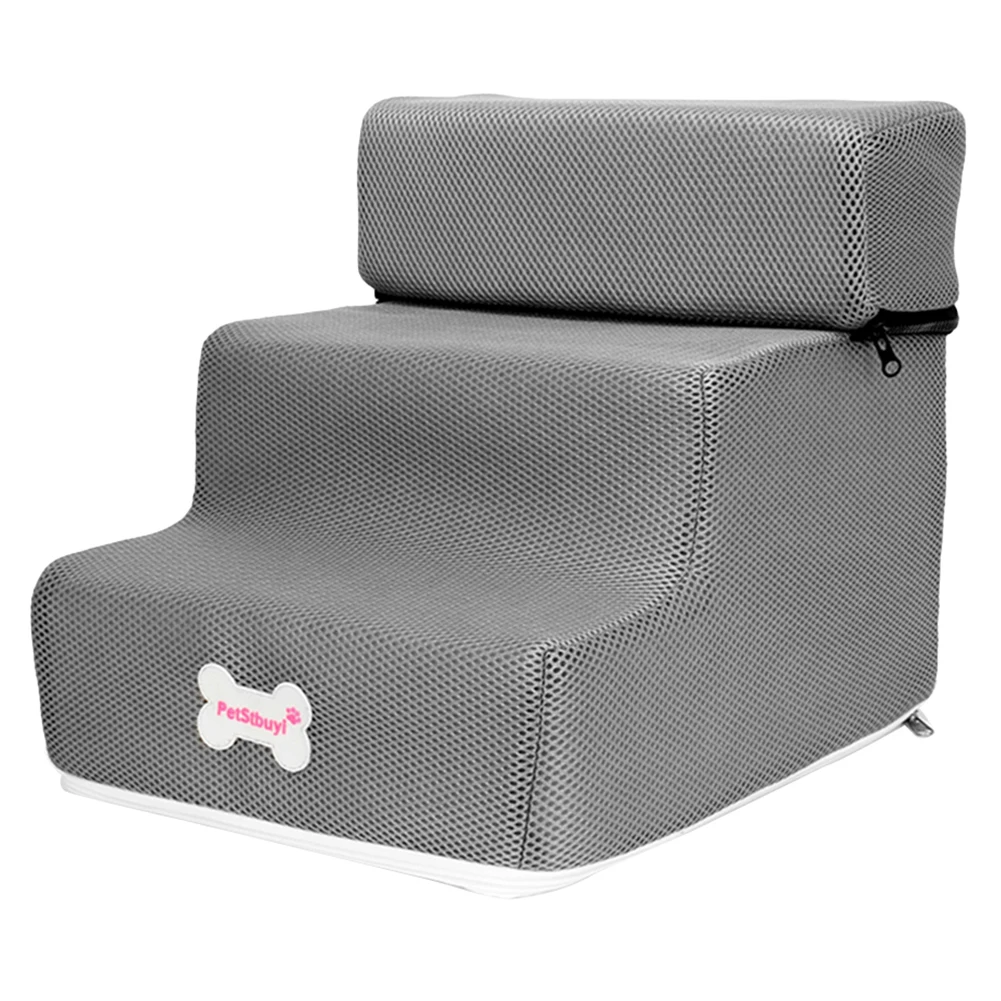 1 шт. съемная Нескользящая лестница для собак и кошек 3 ступени|Дома конуры манежи|