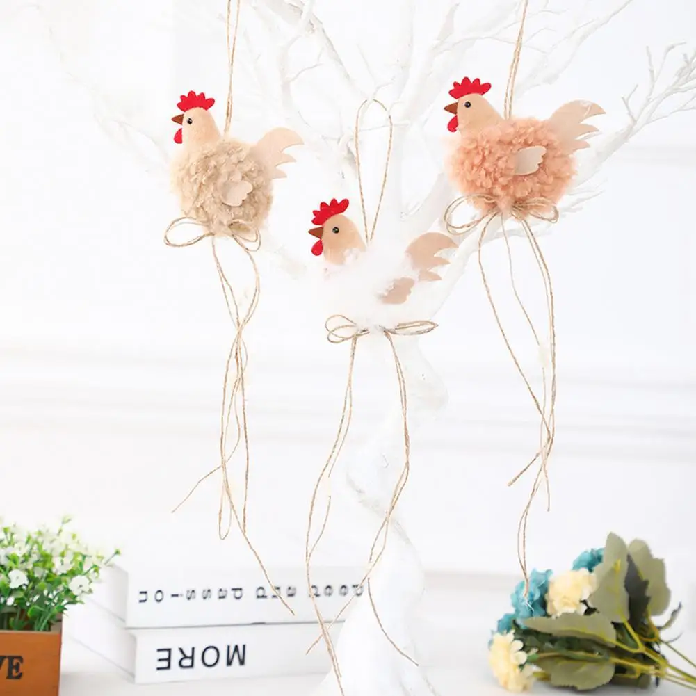 Кулон &quotПасха&quot декоративные фланель висит милый украшение петух для