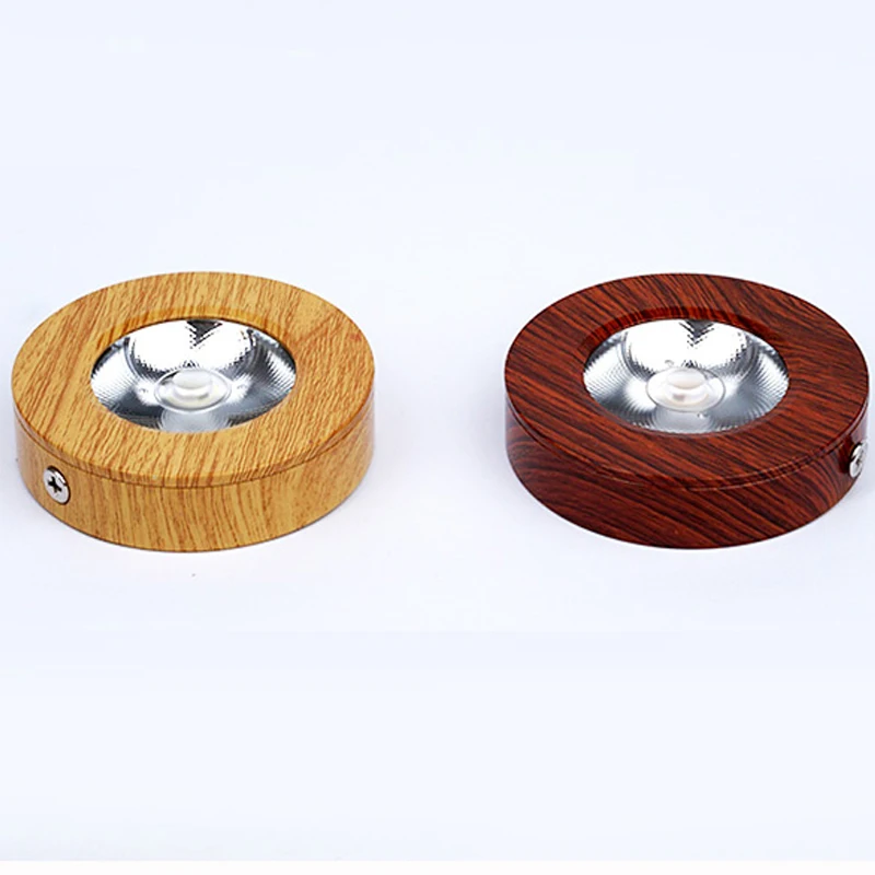 Новые светодиодный поверхностного монтажа светильники 3Вт 5 Вт 7Вт Панель лампы