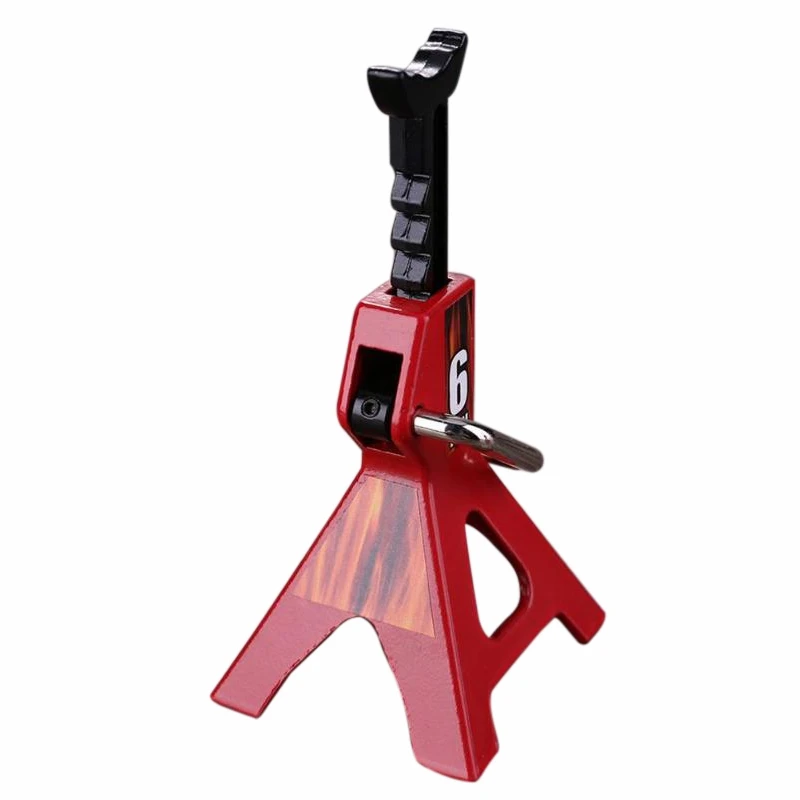 

6 Ton Simulated Jack Metal Mini Jack Stands Decoration Repairing Tool for 1/10 RC Crawler Car Traxxas TRX4 Axial SCX10 Tamiya CC