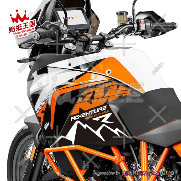 

1 пара водонепроницаемых наклеек для KTM 2017-2020 1090 1190 1290 ADV R/S