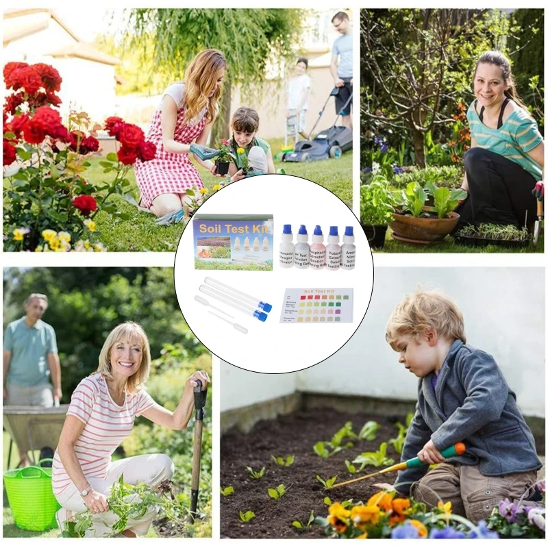 Раствор для тестирования PH почвы фосфор N1 нитрат P1 калий K1 K2 комплект экстракта