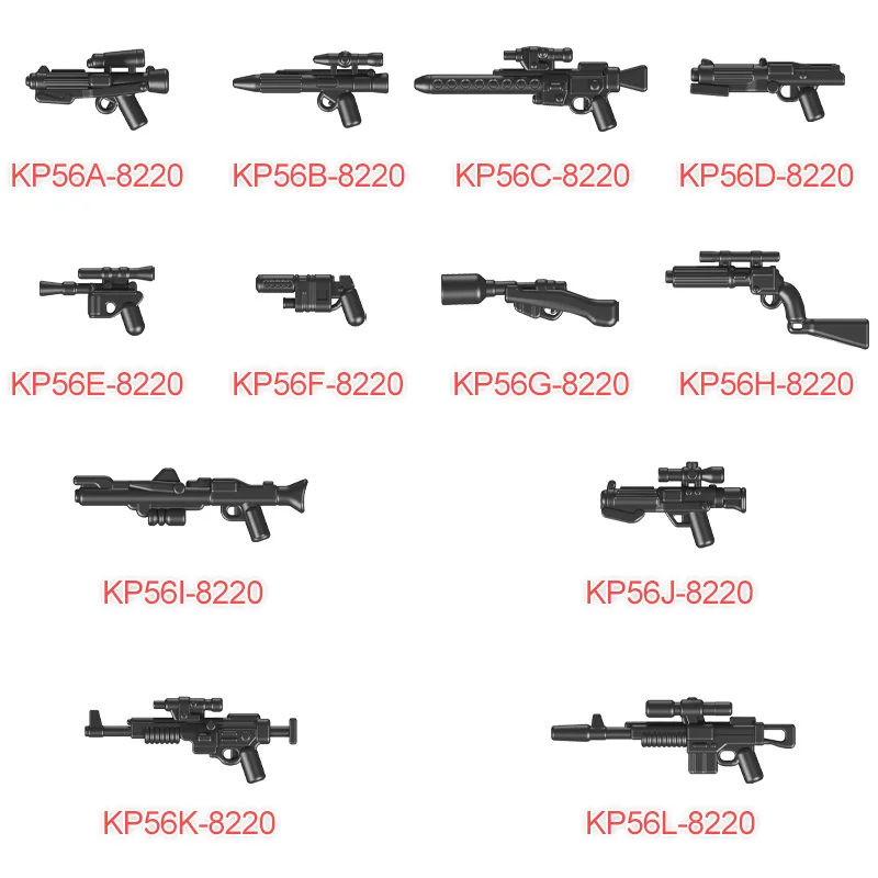 50 шт./компл. Книги об оружии minied Штурмовик stormtroopered blasters/Оружие военное мобильные