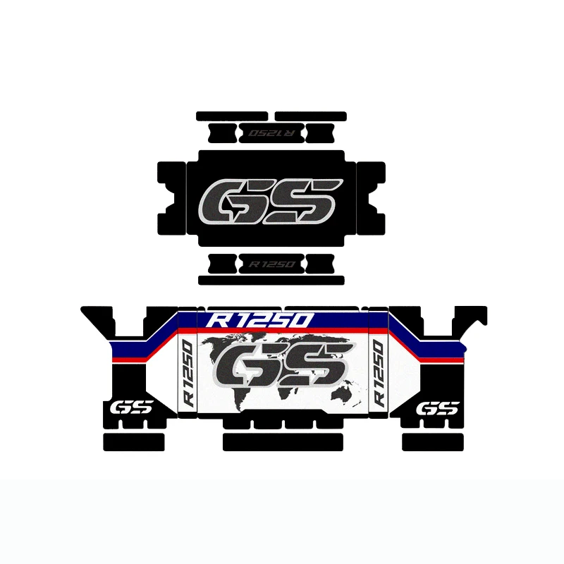 Мотоцикл сума Хвост сумка Топ чехол украшение Наклейки для BMW R1200GS R1250GS/ADV LC F850GS F750GS