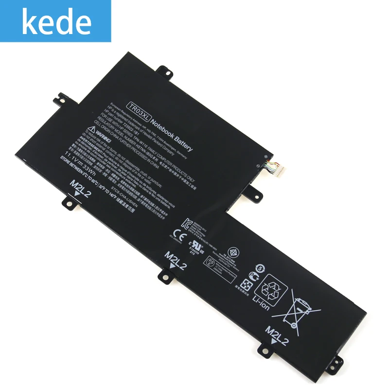 Kede оригинальный ноутбук батарея TR03XL для hp Разделение X2 13 g110dx Tr03xl Серия ноутбуков