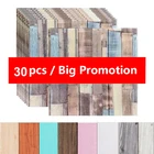 Самоклеящиеся 3D стикеры, водонепроницаемые панели сделай сам из дерева, 35 х35 см, для детской комнаты, кухни, потолка, фона, настенные наклейки