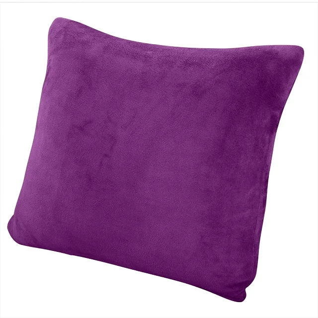 Purple pillow cover Зимний плюшевый чехол для дивана все включено чехол для дивана без подлокотника без поручня чехол для дивана три сиденья Капа де диван - Цвет: Purple pillow cover