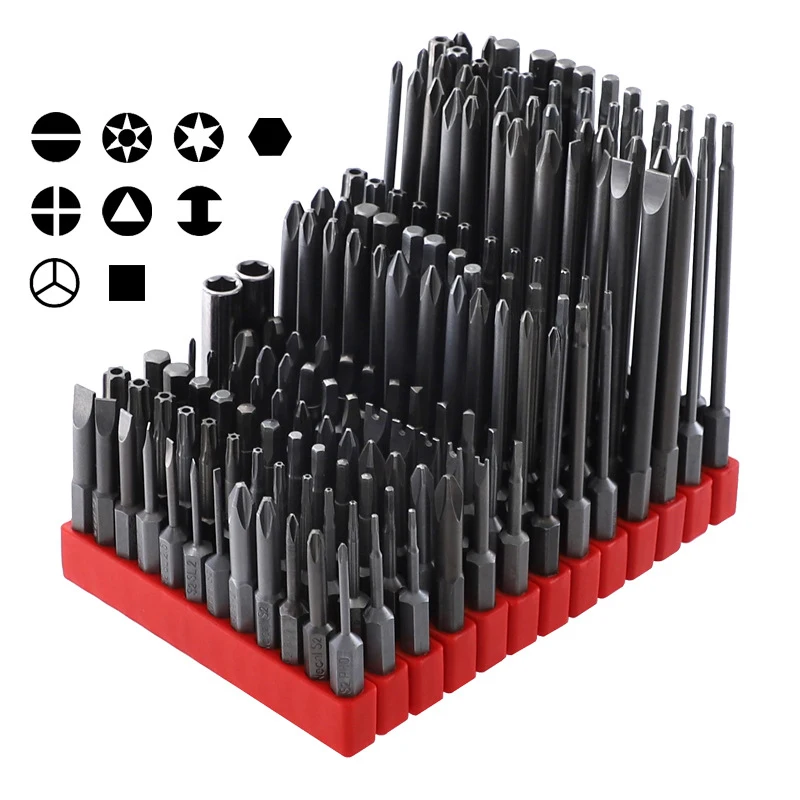 

12-piece Bit Screwdriver Set with Magnetic S2 Alloy Steel Screwdriver Bit Electric Screwdriver Bit High Quality Destornillador