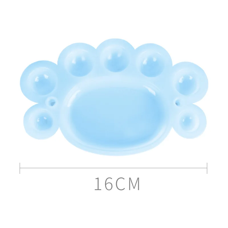 

1Pcs Palette Art Alternatives Paint Tray Artist Watercolor Plastic Palette Supply Oil Watercolor Palette Pigment Art Supplies