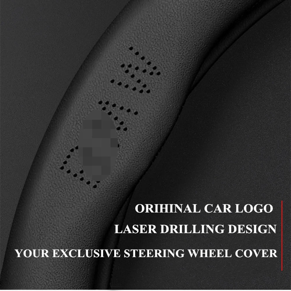 

Cow Leather Car Steering Wheel Cover All Season Fur Cow Leather For X1 X2 X3 X4 X5 G01 G02 G20 G30 F87 M2 F80 M3 F82 M4 M5 M6