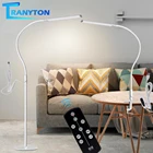 Офисная Настольная лампа с длинной рукояткой, 10 Вт, лампа для чтения с защитой глаз от мерцания, регулируемый Рабочий светильник для обучения, 3 цвета