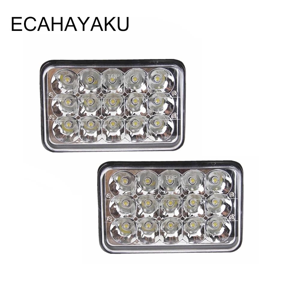 Фары головного света ECAHAYAKU 5 дюймов светодиодные 2 шт. герметичные головные фонари